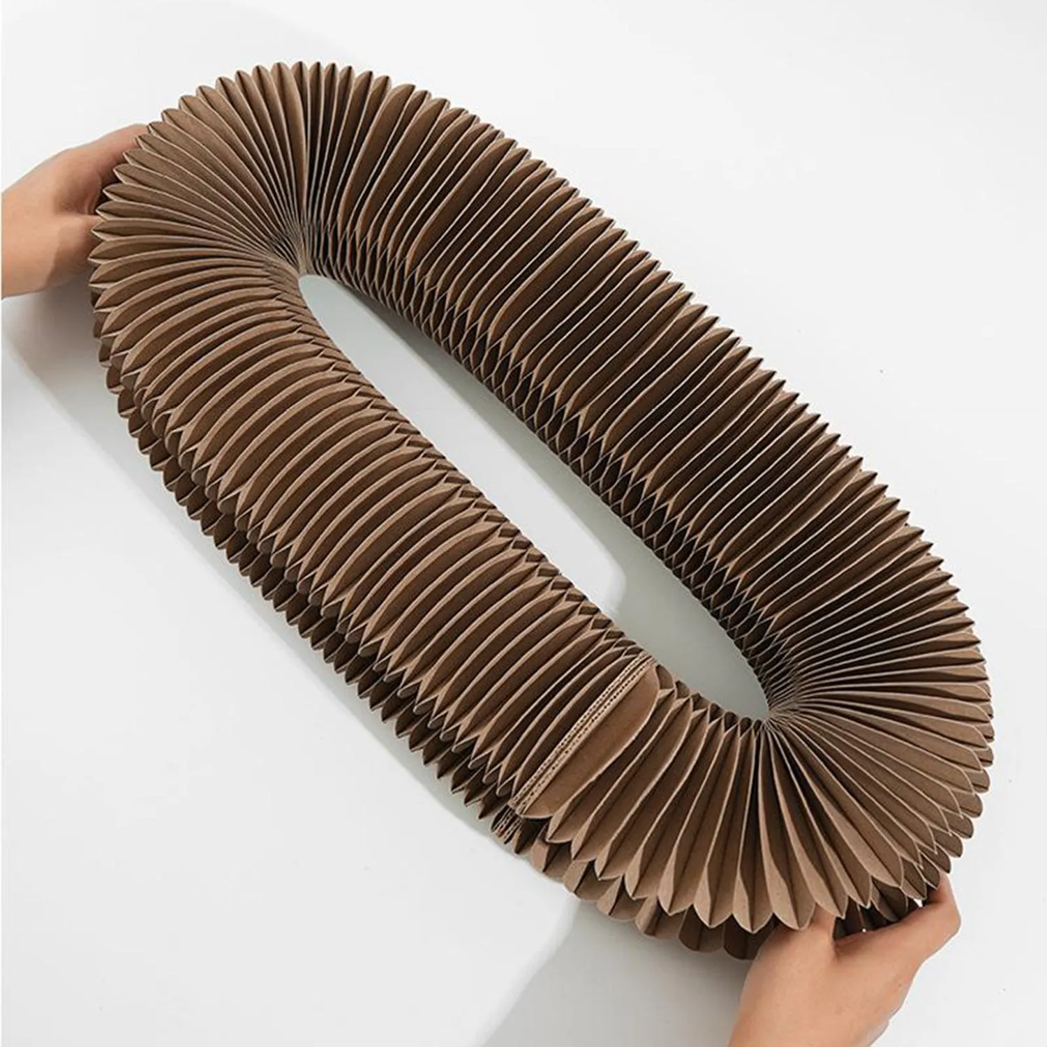 Accordion Cat Scratching Board Corrugated Paper Fun Transformation Cat Toy