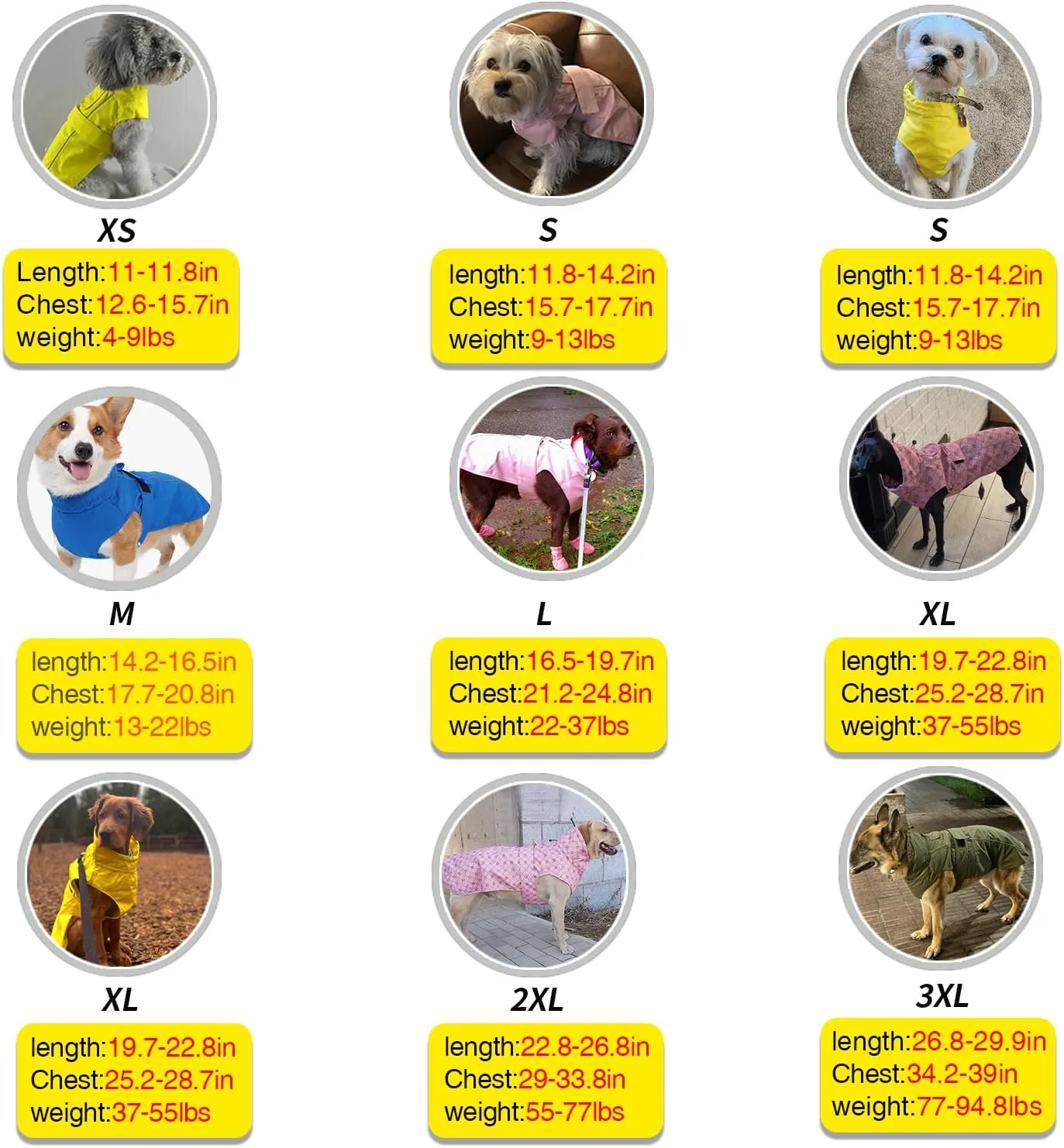 Adjustable Waterproof Dog Raincoat for Dogs,Lightweight Pet Rain Jacket Puppy Clothes with Reflective Strip for Small Medium Large Dogs(Large,Gold Cheery Blossoms Pink)