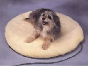 API Large Heated Pet Bed | Machine Washable Electric Pet Bed, Great for Dogs, Cats, and Other Pets |
