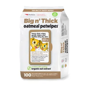 Big n Thick Oatmeal Pet Wipes(100 wipes)