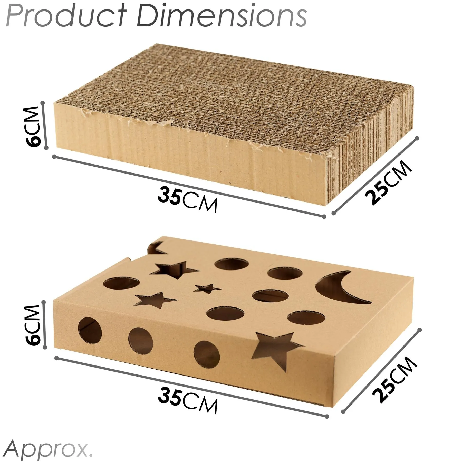 Cat Box Scratcher Scratching Pad