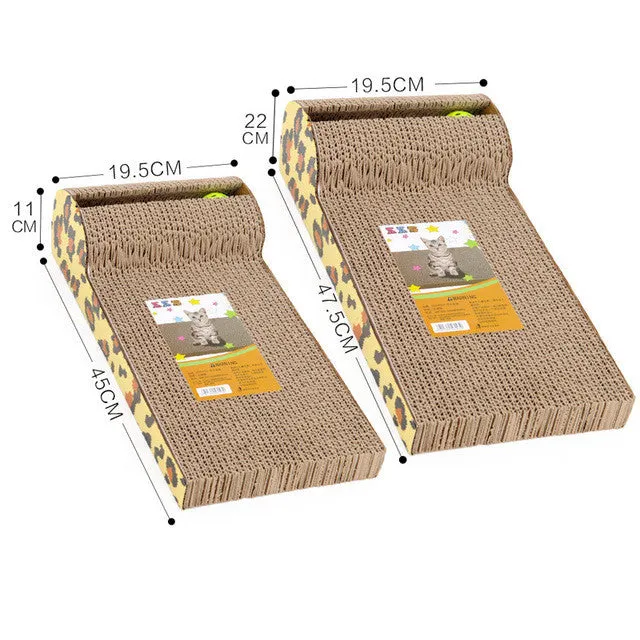 Cat Scratch Board Pad with ball toy