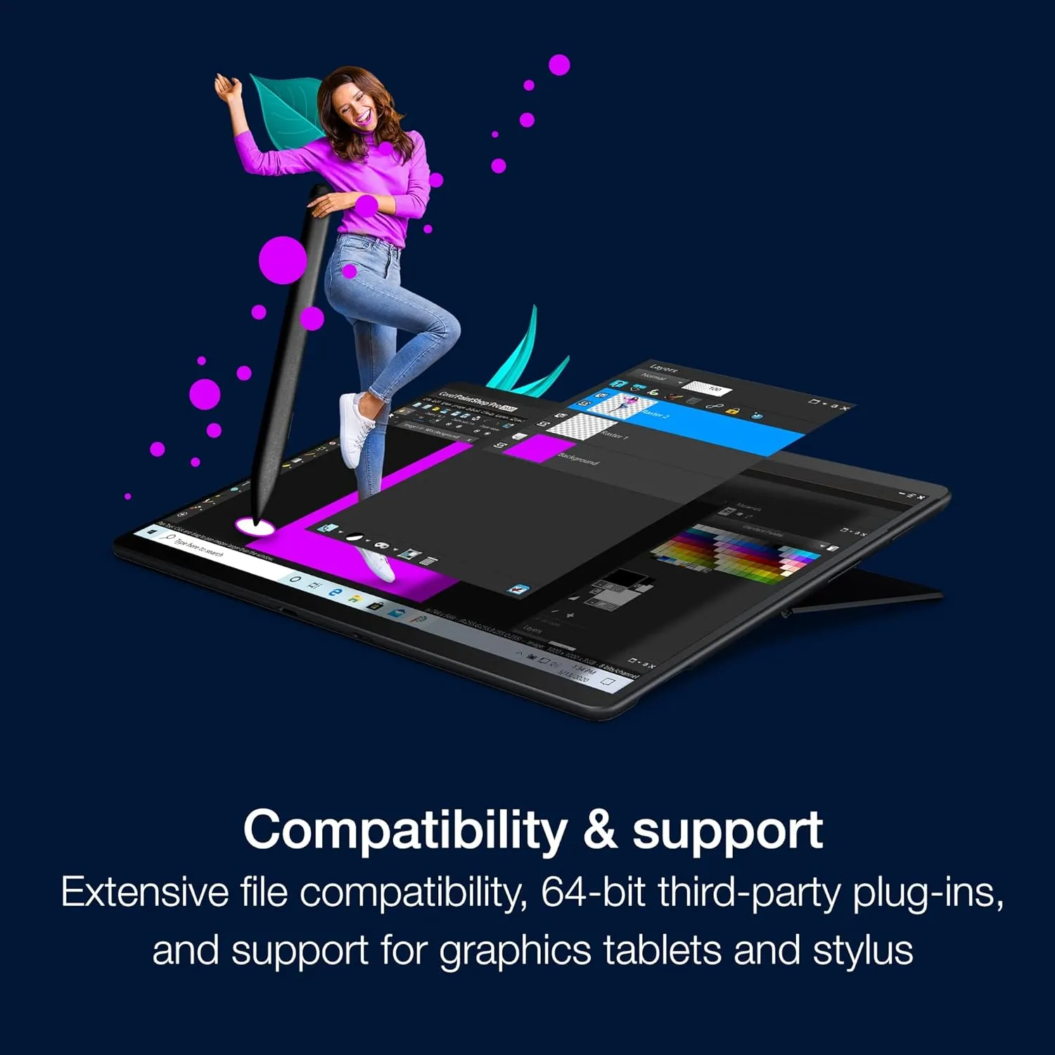 Corel PaintShop Pro 2023 Ultimate | Powerful Photo Editing & Graphic Design Software   Creative Suite | Amazon Exclusive ParticleShop   5 Brush Starter Pack [PC Download]