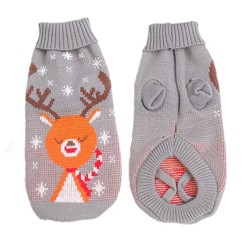 Cozy Knitted Dog Sweater for Small & Medium Dogs
