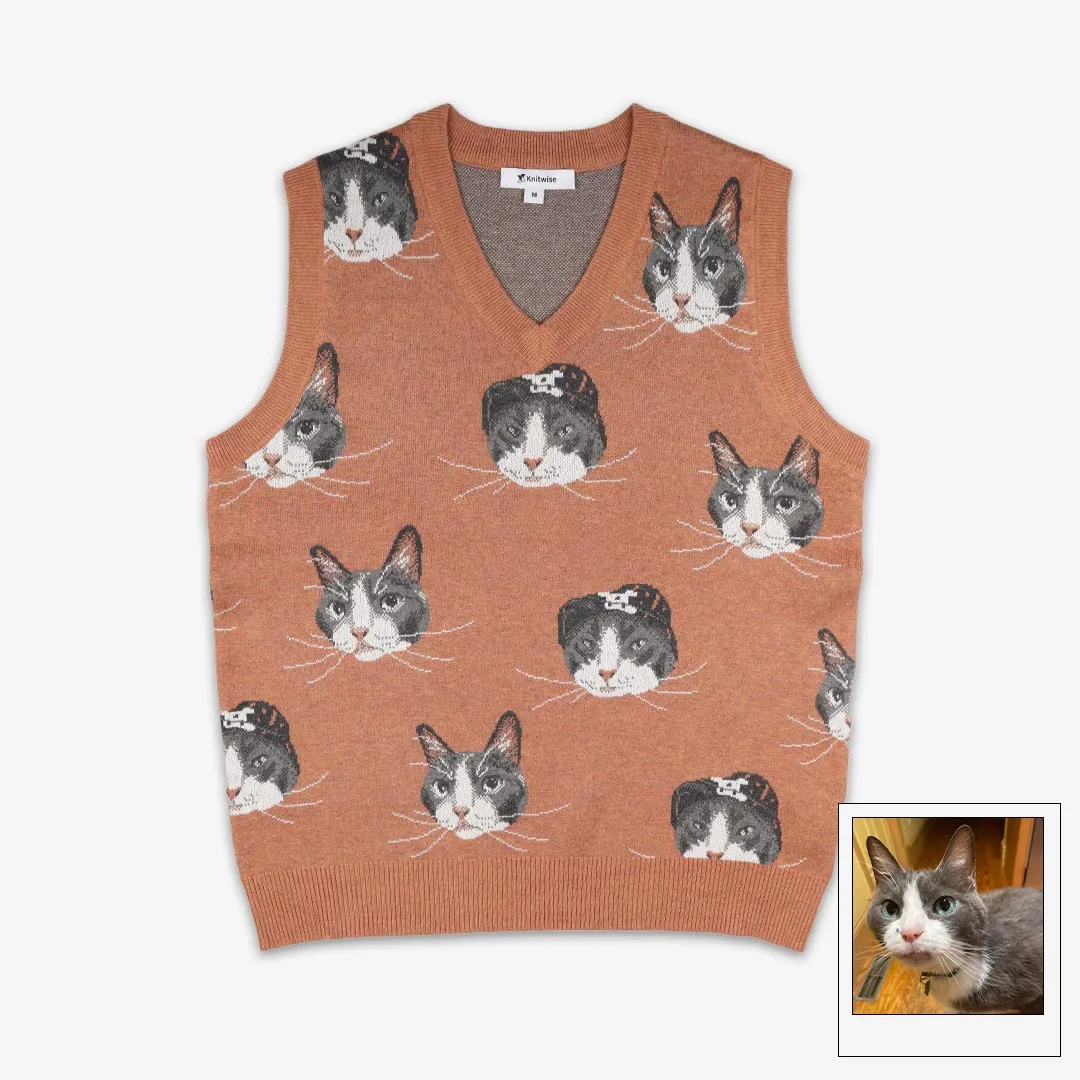 Custom All Over Pet Sweater Vest