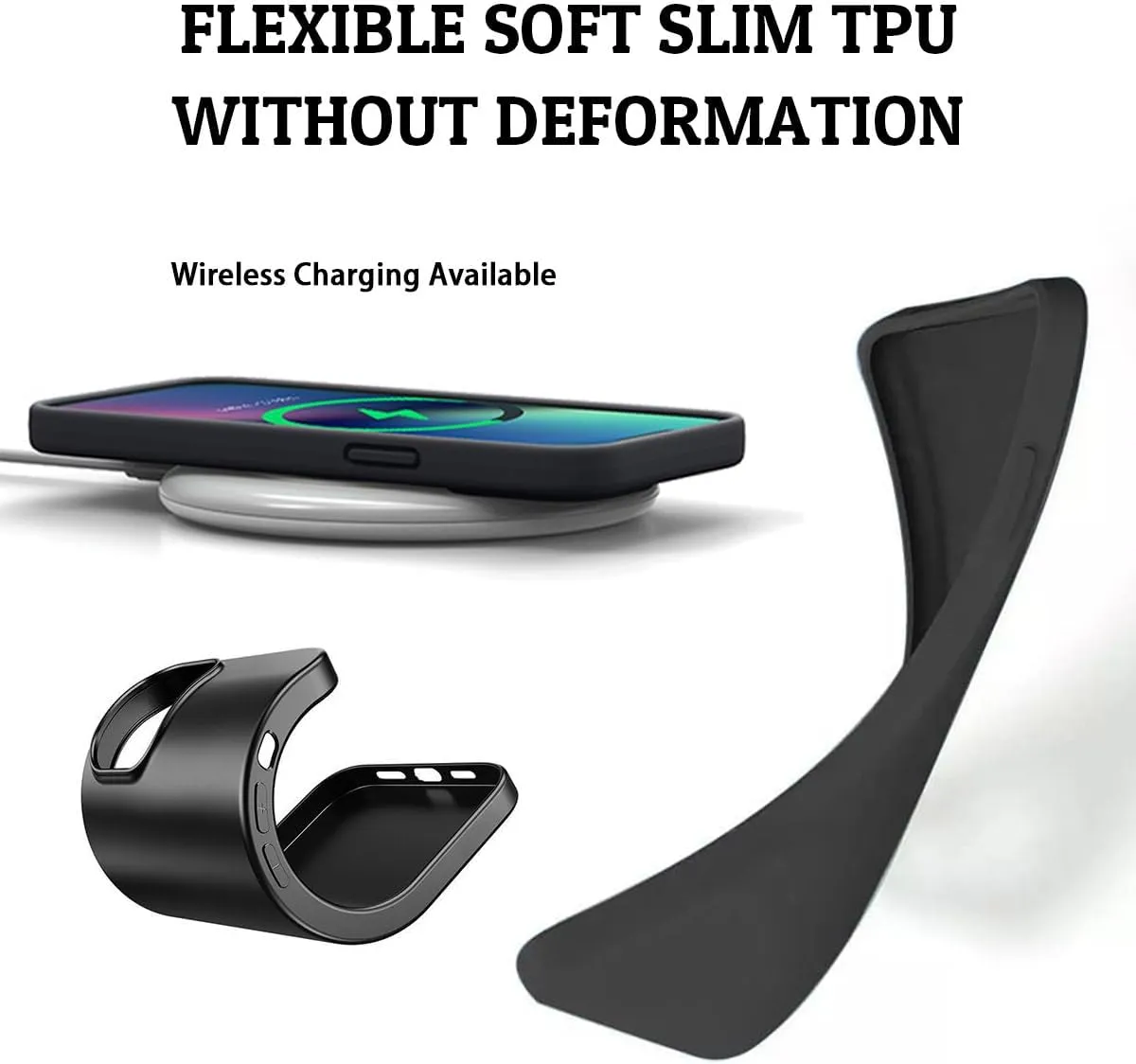 Custom Case Compatible with Boost Summit 5G, Spotify Code Photo Personalized Customized Music Player Song Plaque Image Text Picture Design Shockproof Black Soft Cover Shell