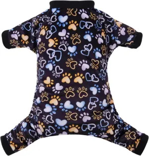 CuteBone Dog Pajamas Costumes Fleece Pet Clothes Puppy Onesie Winter Holiday Cute Cat Jammies Keep Your Pet Warm in The Cold Weather P220XS