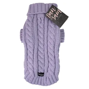 Dan & Sam - Knitted Sweater (Lavender) - 20cm