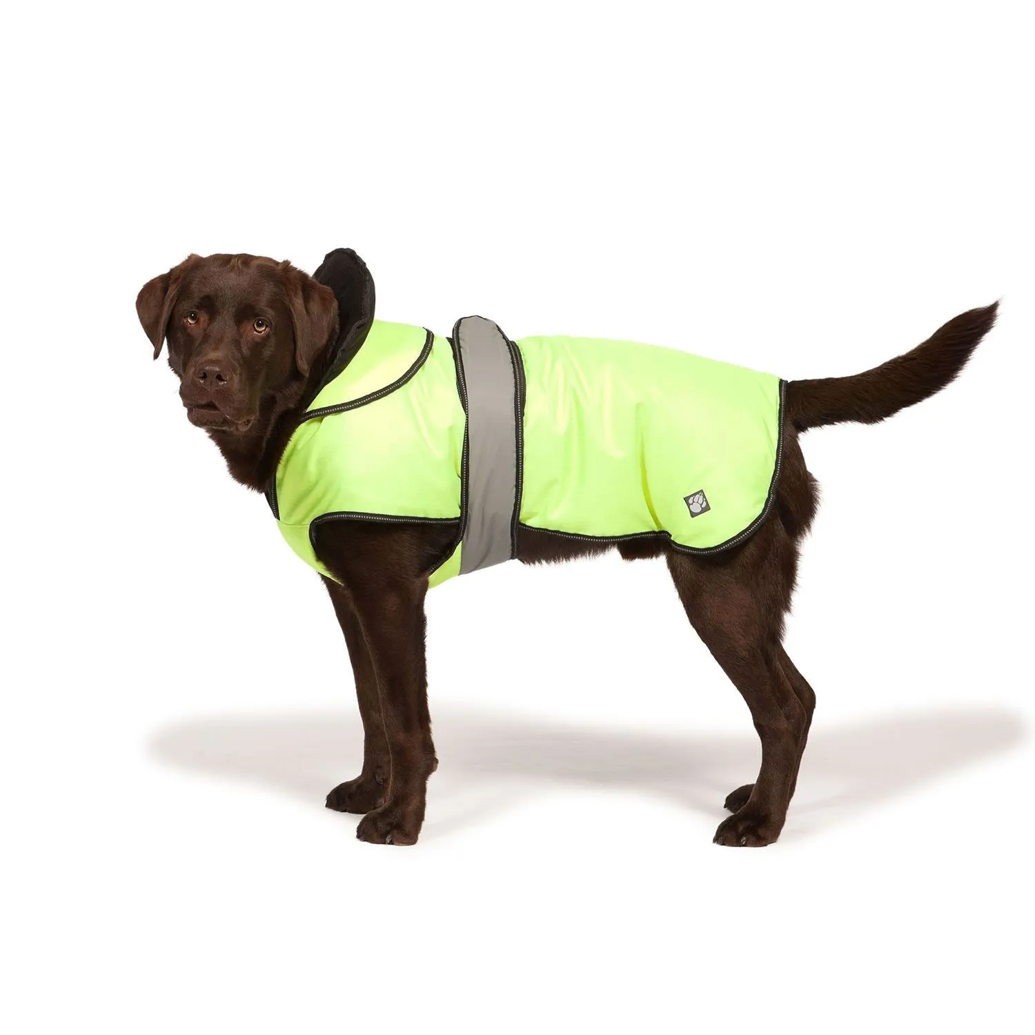 Danish Design Ultimate 2-In-1 Dog Coat Hi Vis
