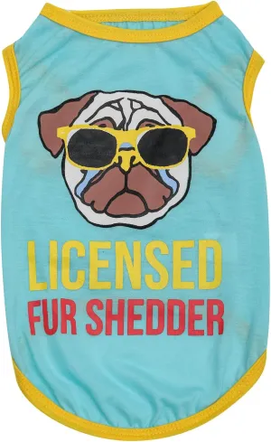 Dog Shirts Pet Printed Clothes with Funny Letters Summer Pet T Shirts Cool Puppy Shirts Breathable Dog Outfit Soft Dog Sweatshirt for Pet Dogs Cats (Large, Pattern-5)