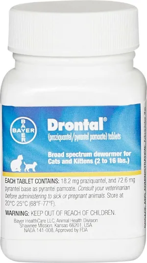 Drontal for Cats 50 tablets
