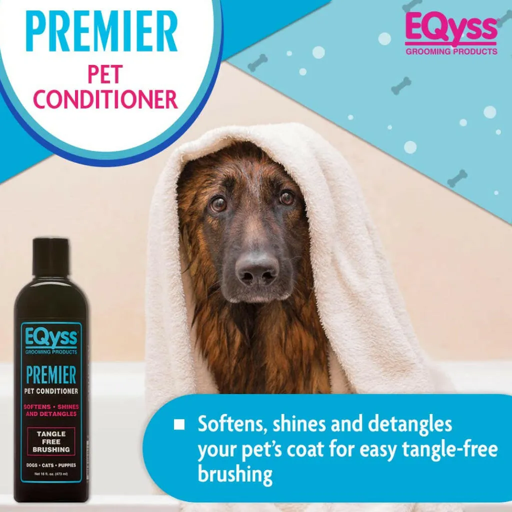 EQyss Premier Pet Conditioner for Dogs, Cats & Puppies (16 oz)