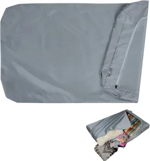 Explore Land Scratch Resistance Dog Bed Cover Canvas Washable Dog Crate Pad Replacement Cover, 36Lx23Wx3.5H inch, Charcoal