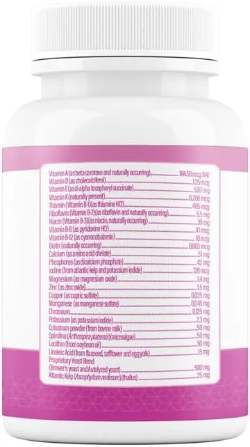 Health Extension Lifetime Multivitamin and Mineral Tablets for Dogs & Puppies, 30 Tablets - Immune, Digestion, Joint Support, Coat & Skin Health