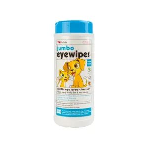 Petkin Eye Wipes (80 Pack)