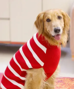 Red Striped Sweater