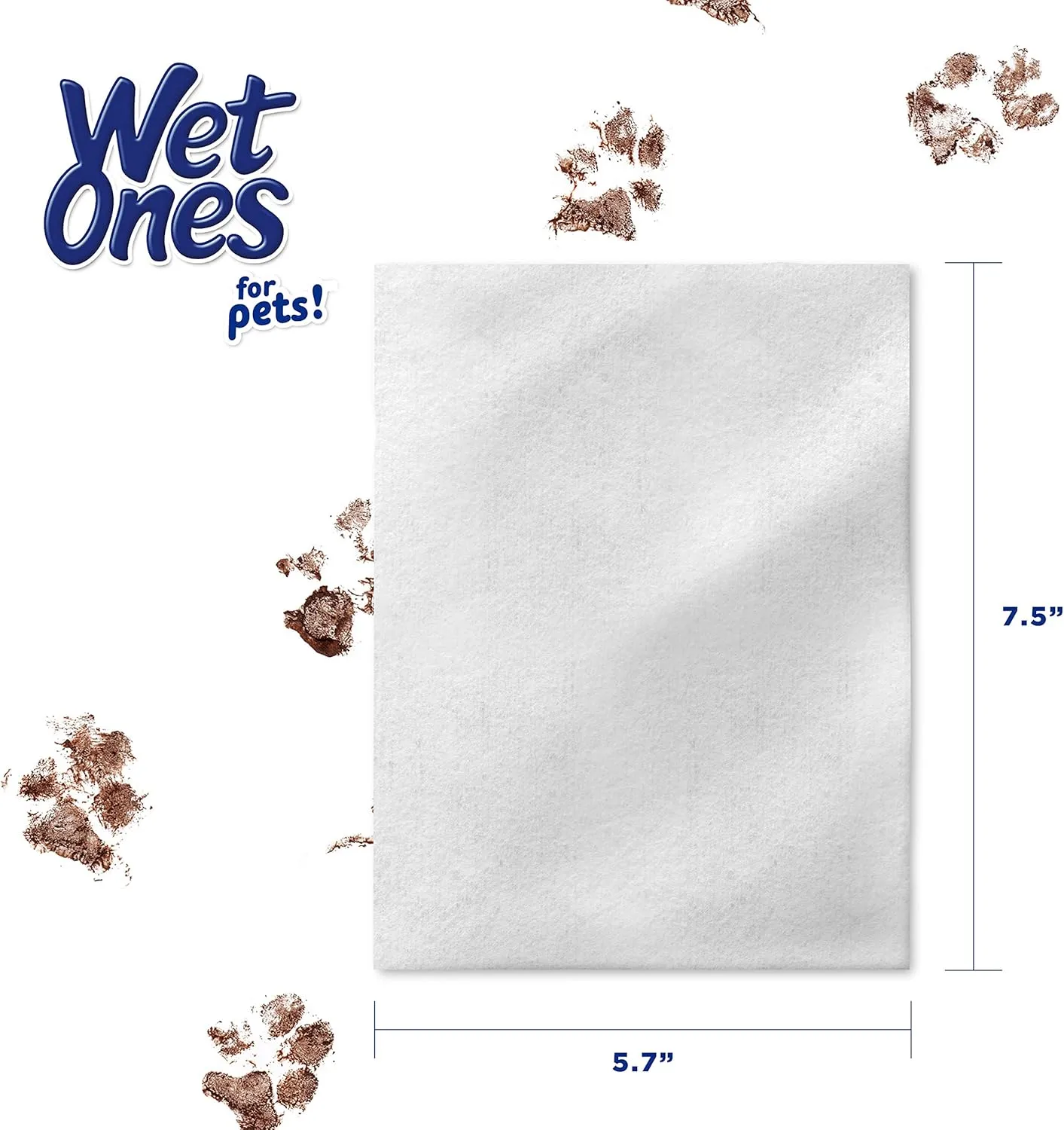 Wet Ones for Pets Deodorizing Multipurpose Pet Wipes, Tropical Splash Scent - Pet Grooming Wipes for In-Between Baths, Pet Cleaning Supplies, Puppy Wipes for Dogs, 50 Count